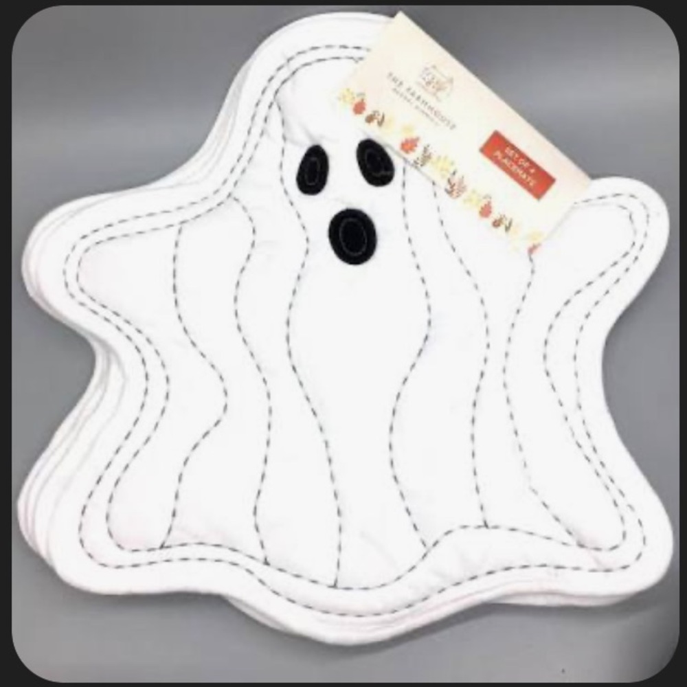 Rachel Ashwell White Ghost placemats 4pk